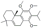 (S)-1,2,3,4,4a,9-hexahydro-5,6,8-trimethoxy-1,1,4a-trimethyl-7-isopropylphenanthrene Structure,60371-74-6Structure