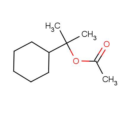 2-Cyclohexyl-2-propyl acetate Structure,60388-73-0Structure