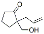 Cyclopentanone, 2-(hydroxymethyl)-2-(2-propenyl)-(9ci) Structure,603944-74-7Structure