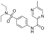 Pyrazinecarboxamide, n-[4-[(diethylamino)sulfonyl]phenyl]-5-methyl-(9ci) Structure,603945-77-3Structure