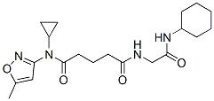 Pentanediamide, n-[2-(cyclohexylamino)-2-oxoethyl]-n-cyclopropyl-n-(5-methyl-3-isoxazolyl)-(9ci) Structure,603945-82-0Structure