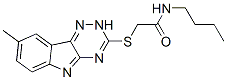 Acetamide, n-butyl-2-[(8-methyl-2h-1,2,4-triazino[5,6-b]indol-3-yl)thio]-(9ci) Structure,603946-29-8Structure