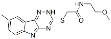 Acetamide, n-(2-methoxyethyl)-2-[(8-methyl-2h-1,2,4-triazino[5,6-b]indol-3-yl)thio]-(9ci) Structure,603946-30-1Structure