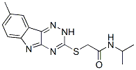 Acetamide, n-(1-methylethyl)-2-[(8-methyl-2h-1,2,4-triazino[5,6-b]indol-3-yl)thio]-(9ci) Structure,603946-33-4Structure