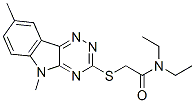 Acetamide, 2-[(5,8-dimethyl-5h-1,2,4-triazino[5,6-b]indol-3-yl)thio]-n,n-diethyl-(9ci) Structure,603946-40-3Structure