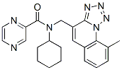 Pyrazinecarboxamide, n-cyclohexyl-n-[(9-methyltetrazolo[1,5-a]quinolin-4-yl)methyl]-(9ci) Structure,603949-59-3Structure