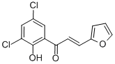 1-(3,5-Dichloro-2-hydroxyphenyl)-3-(2-furyl)prop-2-en-1-one Structure,60403-69-2Structure