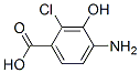 4-Amino-2-chloro-3-hydroxybenzoic acid Structure,60405-54-1Structure