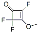 2-Cyclobuten-1-one,2,4,4-trifluoro-3-methoxy- Structure,60407-10-5Structure