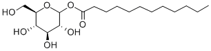 1-Oxododecyl-D-glucopyranoside Structure,60415-67-0Structure