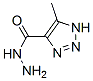 1H-1,2,3-triazole-4-carboxylicacid,5-methyl-,hydrazide(9ci) Structure,60419-71-8Structure