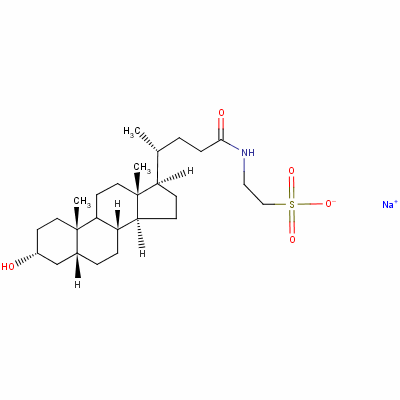 Taurolithocholic acid sodium salt Structure,6042-32-6Structure