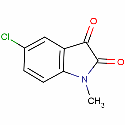 5-Chloro-1-methyl-1h-indole-2,3-dione Structure,60434-13-1Structure