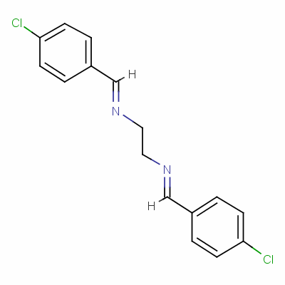 Bis(p-chlorobenzylidene)-ethylenediamine Structure,60434-95-9Structure