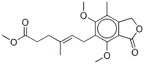 6-O-methyl mycophenolic acid methyl ester Structure,60435-90-7Structure