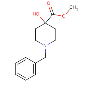 Methyl1-benzyl-4-hydroxypiperidine-4-carboxylate Structure,60437-30-1Structure