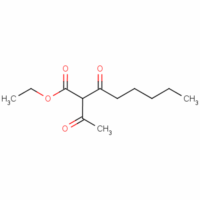 Ethyl 2-acetyl-3-oxooctanoate Structure,60462-02-4Structure