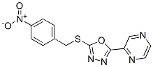 Pyrazine, [5-[[(4-nitrophenyl)methyl]thio]-1,3,4-oxadiazol-2-yl]-(9ci) Structure,604740-25-2Structure