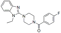 Piperazine, 1-(1-ethyl-1h-benzimidazol-2-yl)-4-(4-fluorobenzoyl)-(9ci) Structure,604741-81-3Structure