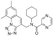 Pyrazinecarboxamide, n-cyclohexyl-n-[(7,9-dimethyltetrazolo[1,5-a]quinolin-4-yl)methyl]-(9ci) Structure,604778-08-7Structure