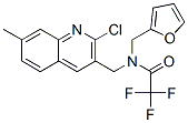 Acetamide, n-[(2-chloro-7-methyl-3-quinolinyl)methyl]-2,2,2-trifluoro-n-(2-furanylmethyl)-(9ci) Structure,604780-61-2Structure