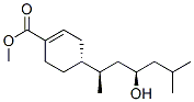 (R)-4-[(1r,3r)-3-hydroxy-1,5-dimethylhexyl ]-1-cyclohexene-1-carboxylic acid methyl ester Structure,60497-70-3Structure