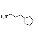 Cyclopentanepropanamine Structure,6053-58-3Structure