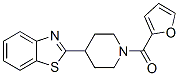 Piperidine, 4-(2-benzothiazolyl)-1-(2-furanylcarbonyl)-(9ci) Structure,605628-89-5Structure