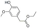 4-Hydroxy-3-methoxyphenylacetic acid ethyl ester Structure,60563-13-5Structure