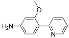 Benzenamine, 3-methoxy-4-(2-pyridinyl)-(9ci) Structure,605652-55-9Structure