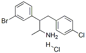 N-[2-(3-Bromophenyl)-3-(4-chlorophenyl)-1-methylpropyl]amine hydrochloride Structure,605680-51-1Structure