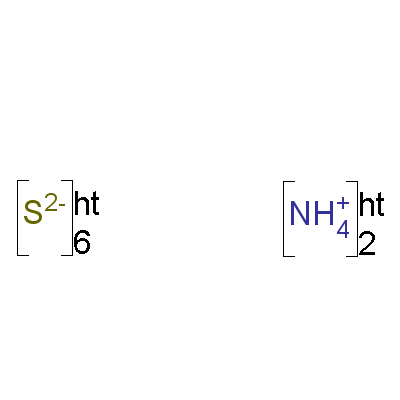 Diammonium hexasulphide Structure,60581-61-5Structure