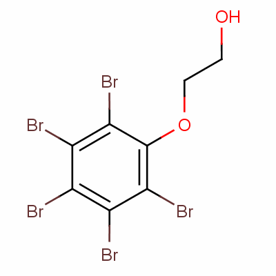 2-(Pentabromophenoxy)ethanol Structure,60593-02-4Structure