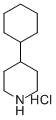 4-Cyclohexylpiperidine hydrochloride Structure,60601-62-9Structure