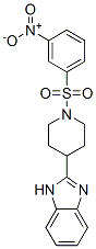 Piperidine, 4-(1h-benzimidazol-2-yl)-1-[(3-nitrophenyl)sulfonyl]-(9ci) Structure,606081-98-5Structure