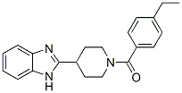 Piperidine, 4-(1h-benzimidazol-2-yl)-1-(4-ethylbenzoyl)-(9ci) Structure,606083-61-8Structure