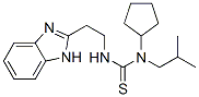 Thiourea, n-[2-(1h-benzimidazol-2-yl)ethyl]-n-cyclopentyl-n-(2-methylpropyl)- (9ci) Structure,606090-41-9Structure