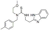 Thiourea, n-[2-(1h-benzimidazol-2-yl)ethyl]-n-(2-methoxyethyl)-n-[(4-methylphenyl)methyl]- (9ci) Structure,606090-46-4Structure