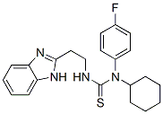 Thiourea, n-[2-(1h-benzimidazol-2-yl)ethyl]-n-cyclohexyl-n-(4-fluorophenyl)- (9ci) Structure,606090-78-2Structure