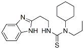 Thiourea, n-[2-(1h-benzimidazol-2-yl)ethyl]-n-cyclohexyl-n-propyl- (9ci) Structure,606090-88-4Structure