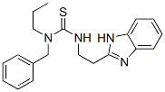 Thiourea, n-[2-(1h-benzimidazol-2-yl)ethyl]-n-(phenylmethyl)-n-propyl- (9ci) Structure,606090-89-5Structure