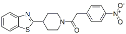 Piperidine, 4-(2-benzothiazolyl)-1-[(4-nitrophenyl)acetyl]-(9ci) Structure,606091-62-7Structure