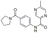 Pyrazinecarboxamide, 5-methyl-n-[4-(1-pyrrolidinylcarbonyl)phenyl]-(9ci) Structure,606096-83-7Structure