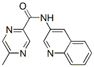 Pyrazinecarboxamide, 5-methyl-n-3-quinolinyl-(9ci) Structure,606096-92-8Structure