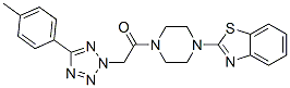 Piperazine, 1-(2-benzothiazolyl)-4-[[5-(4-methylphenyl)-2h-tetrazol-2-yl]acetyl]-(9ci) Structure,606097-27-2Structure