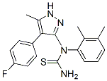 Thiourea, n-(2,3-dimethylphenyl)-n-[4-(4-fluorophenyl)-5-methyl-1h-pyrazol-3-yl]- (9ci) Structure,606102-10-7Structure