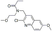 Propanamide, n-[(2-chloro-6-methoxy-3-quinolinyl)methyl]-n-(2-methoxyethyl)-(9ci) Structure,606103-21-3Structure