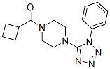 Piperazine, 1-(cyclobutylcarbonyl)-4-(1-phenyl-1h-tetrazol-5-yl)-(9ci) Structure,606104-09-0Structure