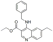 3-Quinolinecarboxylicacid,6-ethyl-4-[(phenylmethyl)amino]-,ethylester(9ci) Structure,606104-17-0Structure