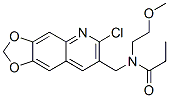 Propanamide, n-[(6-chloro-1,3-dioxolo[4,5-g]quinolin-7-yl)methyl]-n-(2-methoxyethyl)-(9ci) Structure,606104-74-9Structure